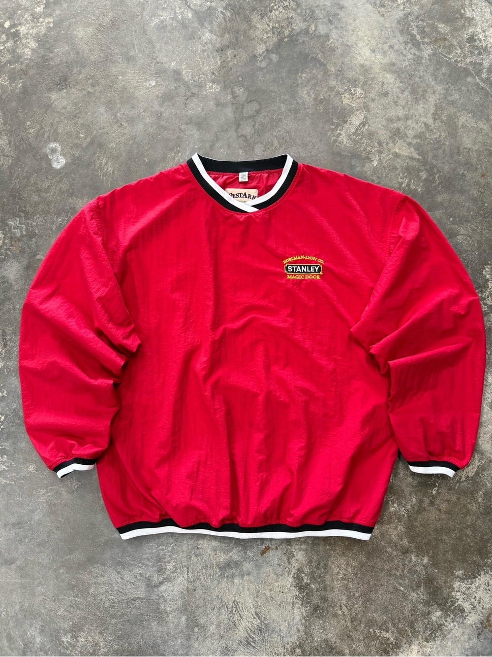Vintage Stanley Magic Door Nylon Windbreaker Pullover XL